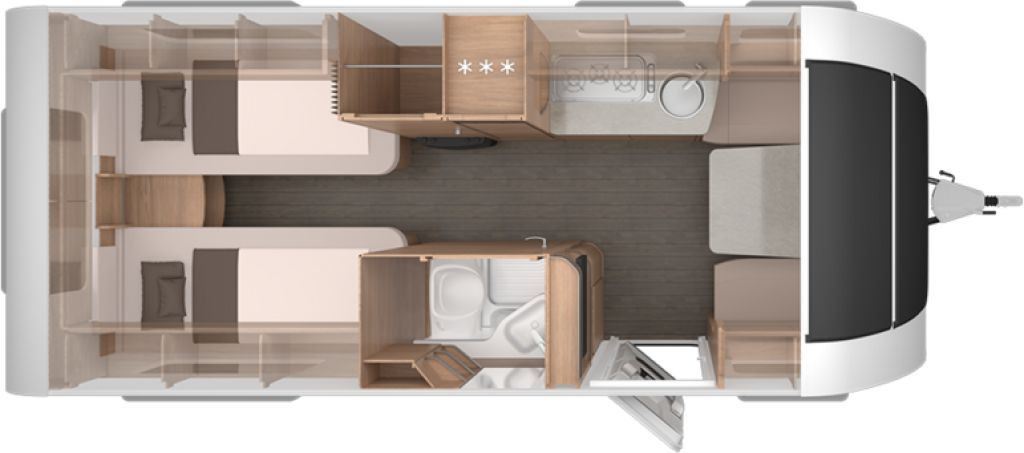 Knaus Südwind 540 UE Black Selection Elektrische Fußbo - Wohnwagen: das Bild 2 Knaus Südwind 540 UE Black Selection Elektrische Fußbo - Wohnwagen: das Bild 2