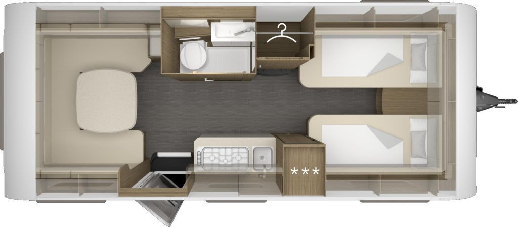 Tabbert Cazadora 550 E 2,3 Alde Warmwasserheizung - Wohnwagen: das Bild 2 Tabbert Cazadora 550 E 2,3 Alde Warmwasserheizung - Wohnwagen: das Bild 2