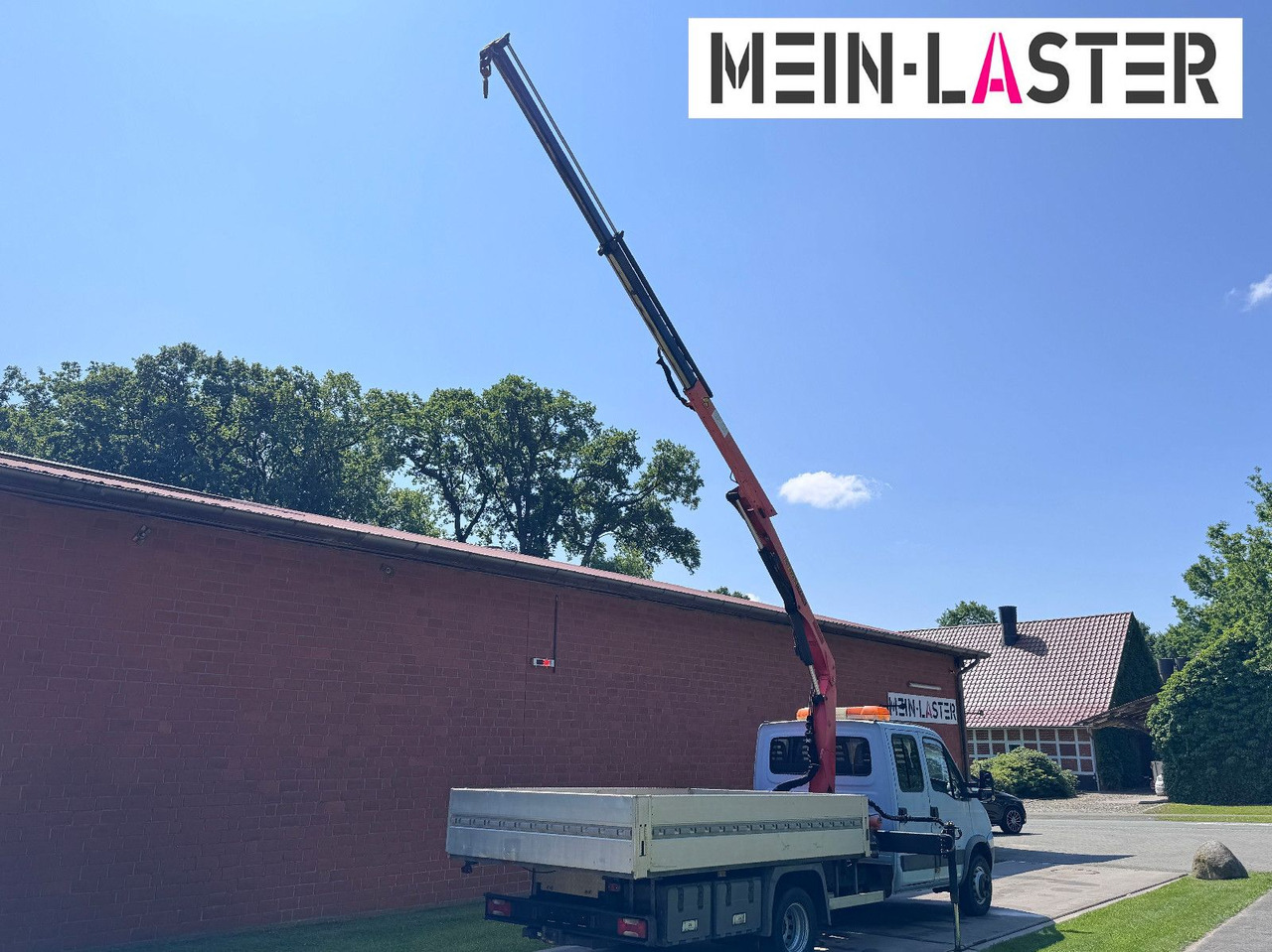 Iveco 65C180 3.0d Palfinger PK 6500 7 Sitzer - Pritschenwagen, Transporter mit Doppelkabine: das Bild 5 Iveco 65C180 3.0d Palfinger PK 6500 7 Sitzer - Pritschenwagen, Transporter mit Doppelkabine: das Bild 5