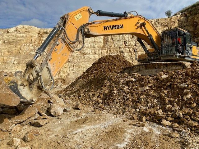 Hyundai HX 480 - Kettenbagger: das Bild 1 Hyundai HX 480 - Kettenbagger: das Bild 1