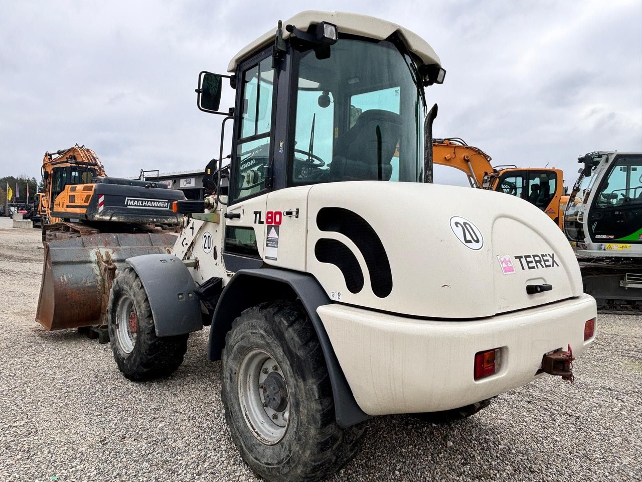 Terex TL 80 - Radlader: das Bild 1 Terex TL 80 - Radlader: das Bild 1
