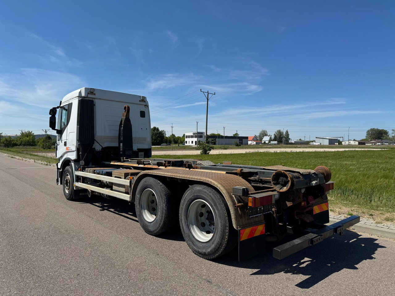 IVECO STRALIS 560 - Abrollkipper, Autokran: das Bild 5 IVECO STRALIS 560 - Abrollkipper, Autokran: das Bild 5