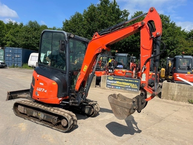 Kubota U 27-4 - Minibagger: das Bild 4 Kubota U 27-4 - Minibagger: das Bild 4