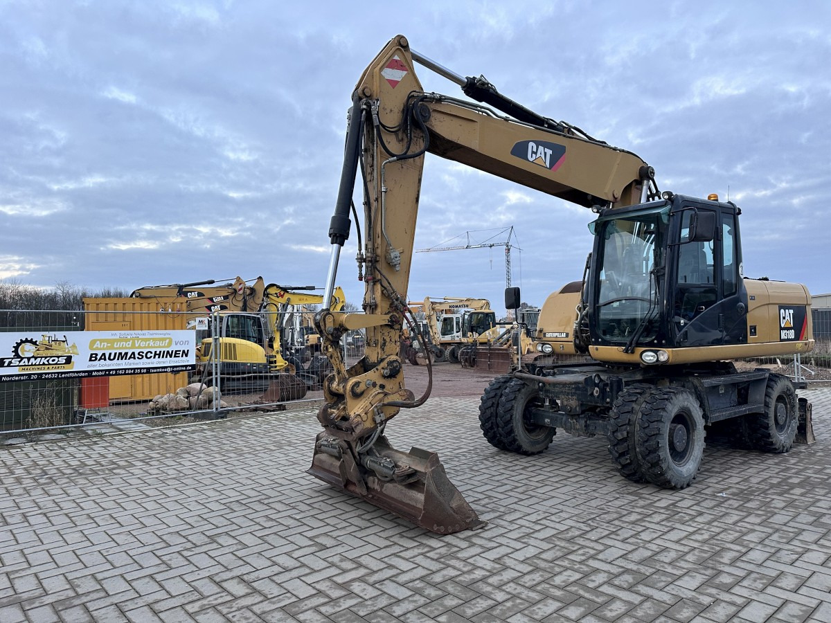 CATERPILLAR M 318 D full Hydr. Top Zustand German machine ! - Mobilbagger: das Bild 3 CATERPILLAR M 318 D full Hydr. Top Zustand German machine ! - Mobilbagger: das Bild 3