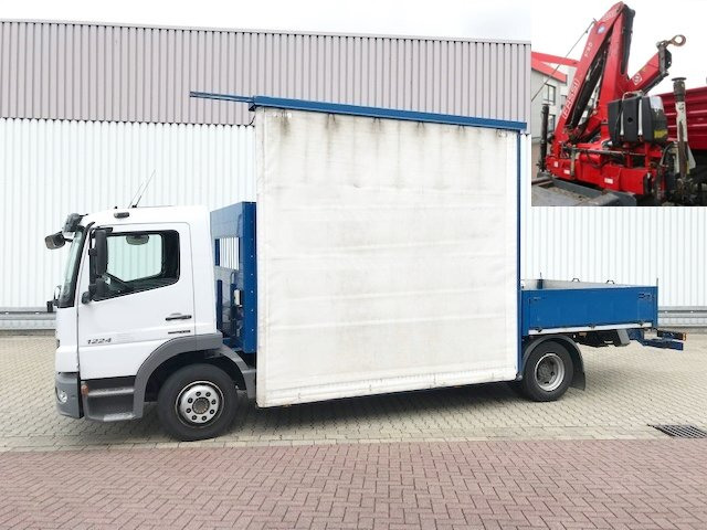 Mercedes-Benz Atego 1224 L 4x2 Atego 1224 L 4x2 Glastransporter, gegen Aufpreis Heckkran Fassi F95A21 - Pritsche LKW, Autokran: das Bild 1 Mercedes-Benz Atego 1224 L 4x2 Atego 1224 L 4x2 Glastransporter, gegen Aufpreis Heckkran Fassi F95A21 - Pritsche LKW, Autokran: das Bild 1