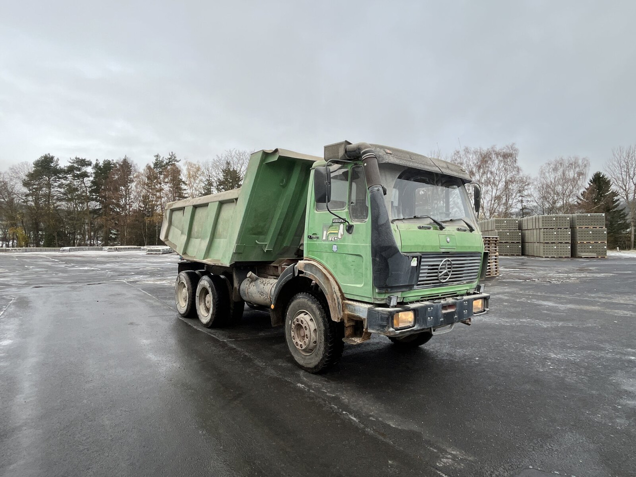 Muldenkipper/ Dumper Mercedes-Benz NG 2628 K 6x4 NG 2628 K 6x4, V8, MEILLER Stahlmulde ca. 10³: das Bild 6
