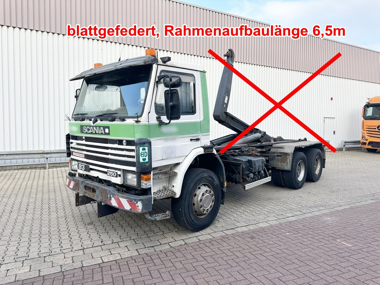 Scania P93 HK 250 6x4L P93 HK 250 6x4L - Fahrgestell LKW: das Bild 1 Scania P93 HK 250 6x4L P93 HK 250 6x4L - Fahrgestell LKW: das Bild 1