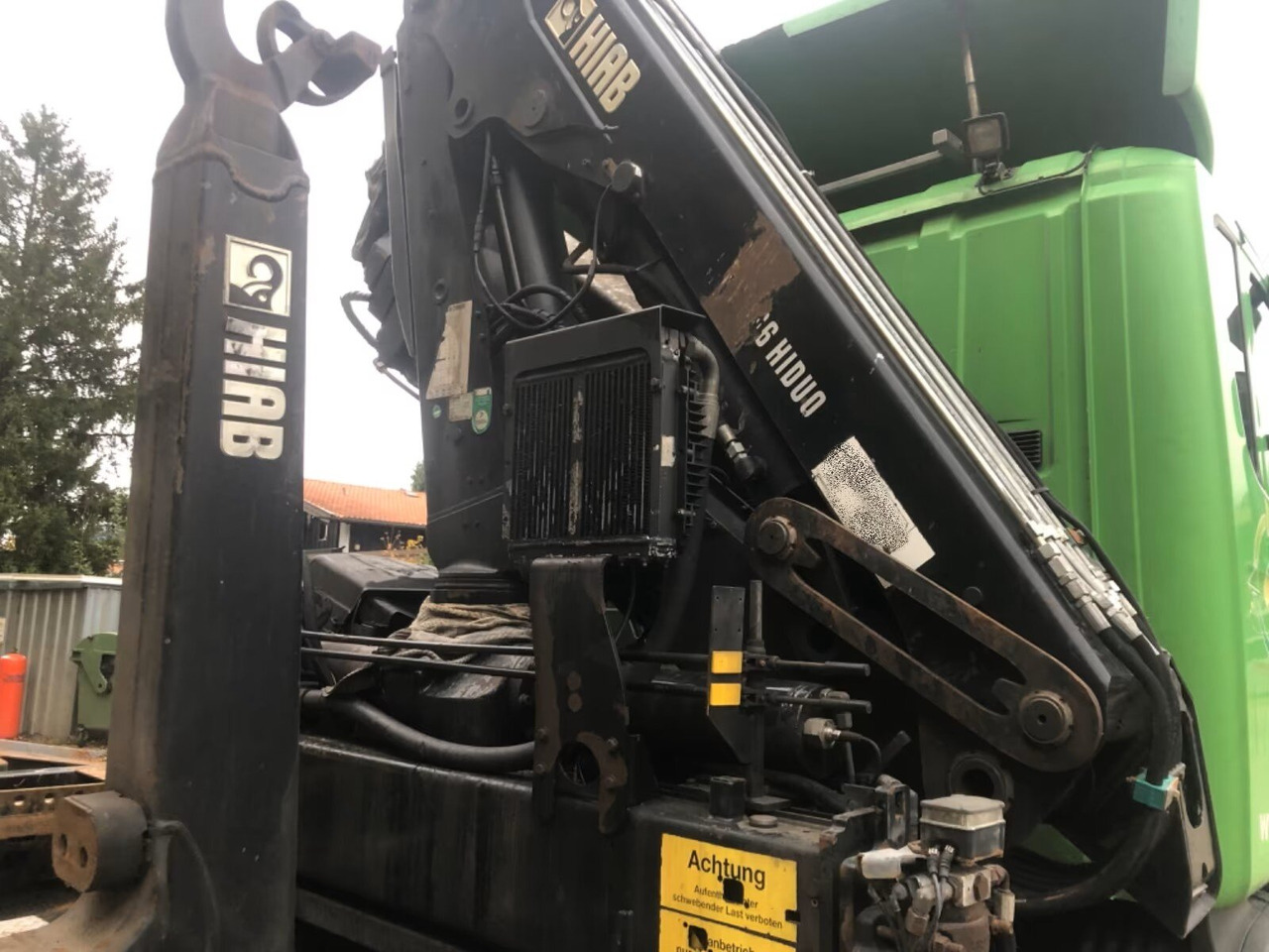 Scania Scania G 480/6x2-4 Scania G 480/6x2-4, Lenk-Liftachse, Hiab Kran Funk 166 HD-3, Abroller XR 18 S 59 - Abrollkipper, Autokran: das Bild 5 Scania Scania G 480/6x2-4 Scania G 480/6x2-4, Lenk-Liftachse, Hiab Kran Funk 166 HD-3, Abroller XR 18 S 59 - Abrollkipper, Autokran: das Bild 5