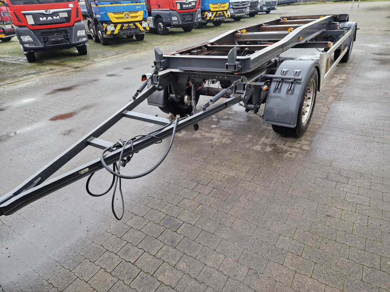 Schmitz Cargobull ACF 18 S ACF 18 S, Schlittenabroller bis 7 m Beh. - Abrollanhänger/ Absetzanhänger: das Bild 3 Schmitz Cargobull ACF 18 S ACF 18 S, Schlittenabroller bis 7 m Beh. - Abrollanhänger/ Absetzanhänger: das Bild 3