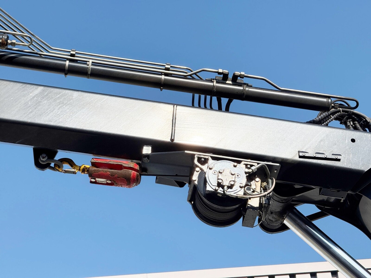 Mobilkran Unimog U400 4x4 U400 4x4, Frontzapfwelle, Heckkran Hiab XS 144-E4 HiDuo, Seilwinde, Funk: das Bild 6 Mobilkran Unimog U400 4x4 U400 4x4, Frontzapfwelle, Heckkran Hiab XS 144-E4 HiDuo, Seilwinde, Funk: das Bild 6