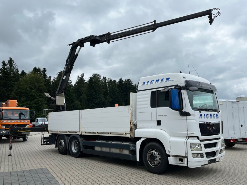 MAN TGS 26.440 Baustoff mit HIAB XS 166 Kran MAN TGS 26.440 Baustoff mit HIAB XS 166 Kran - Pritsche LKW, Autokran: das Bild 4 MAN TGS 26.440 Baustoff mit HIAB XS 166 Kran MAN TGS 26.440 Baustoff mit HIAB XS 166 Kran - Pritsche LKW, Autokran: das Bild 4