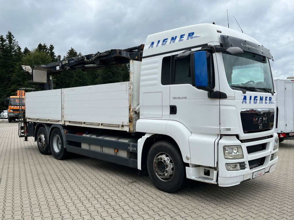 MAN TGS 26.440 Baustoff mit HIAB XS 166 Kran MAN TGS 26.440 Baustoff mit HIAB XS 166 Kran - Pritsche LKW, Autokran: das Bild 5 MAN TGS 26.440 Baustoff mit HIAB XS 166 Kran MAN TGS 26.440 Baustoff mit HIAB XS 166 Kran - Pritsche LKW, Autokran: das Bild 5