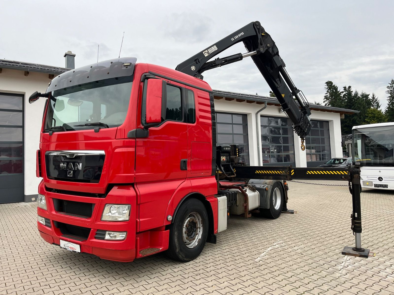 MAN TGX 18.400 mit Kran HIAB 288E P-5 HIPRO - Sattelzugmaschine: das Bild 4 MAN TGX 18.400 mit Kran HIAB 288E P-5 HIPRO - Sattelzugmaschine: das Bild 4