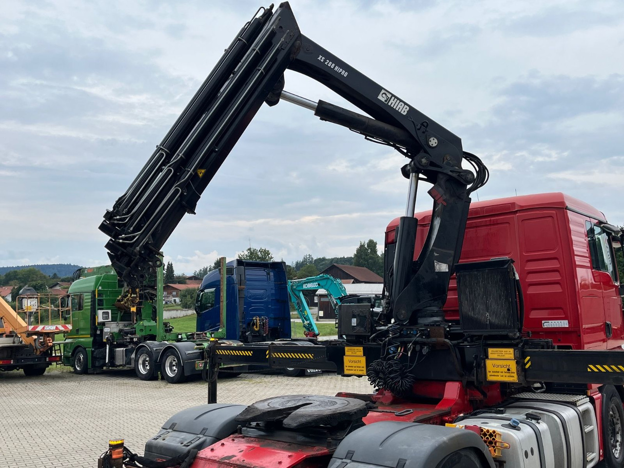 MAN TGX 18.400 mit Kran HIAB 288E P-5 HIPRO - Sattelzugmaschine: das Bild 5 MAN TGX 18.400 mit Kran HIAB 288E P-5 HIPRO - Sattelzugmaschine: das Bild 5