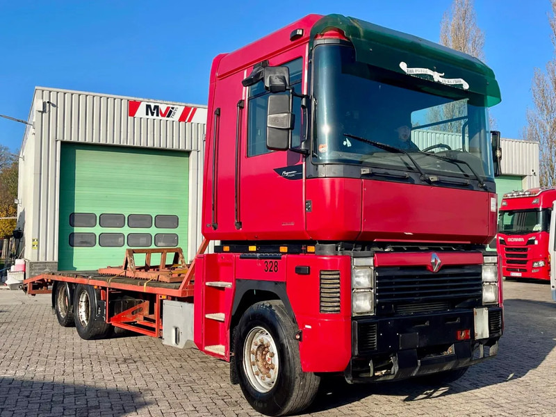 Renault Magnum 430 6x2, Manuel, MACK, TELMA, En excellent état ! - Autotransporter LKW: das Bild 1 Renault Magnum 430 6x2, Manuel, MACK, TELMA, En excellent état ! - Autotransporter LKW: das Bild 1
