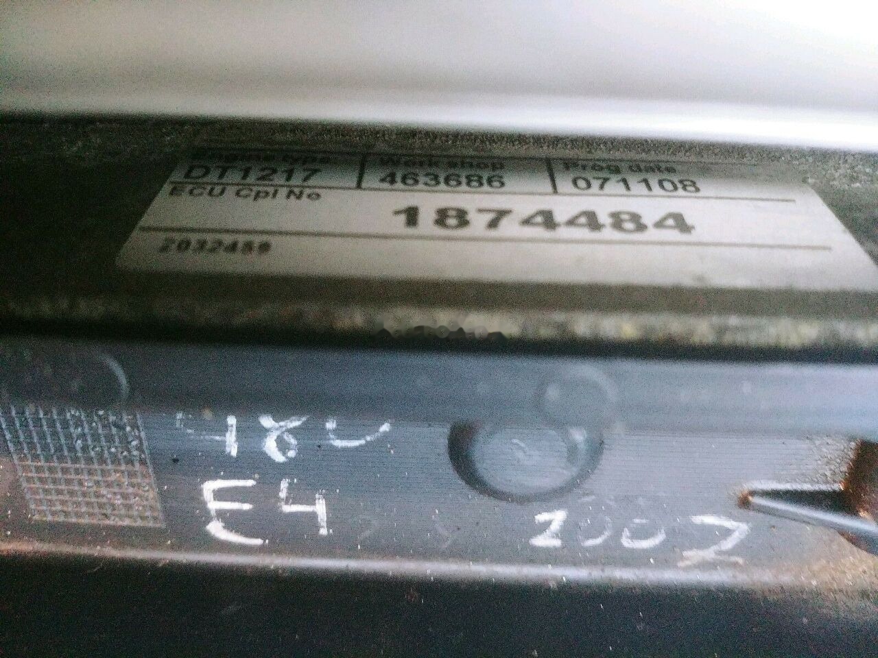 Scania ECU ENGINE DT1217 DC1215 DC1222 DC1213 DC1218 DC1310 DC13112 DT1 Scania - Steuergerät für LKW: das Bild 2 Scania ECU ENGINE DT1217 DC1215 DC1222 DC1213 DC1218 DC1310 DC13112 DT1 Scania - Steuergerät für LKW: das Bild 2