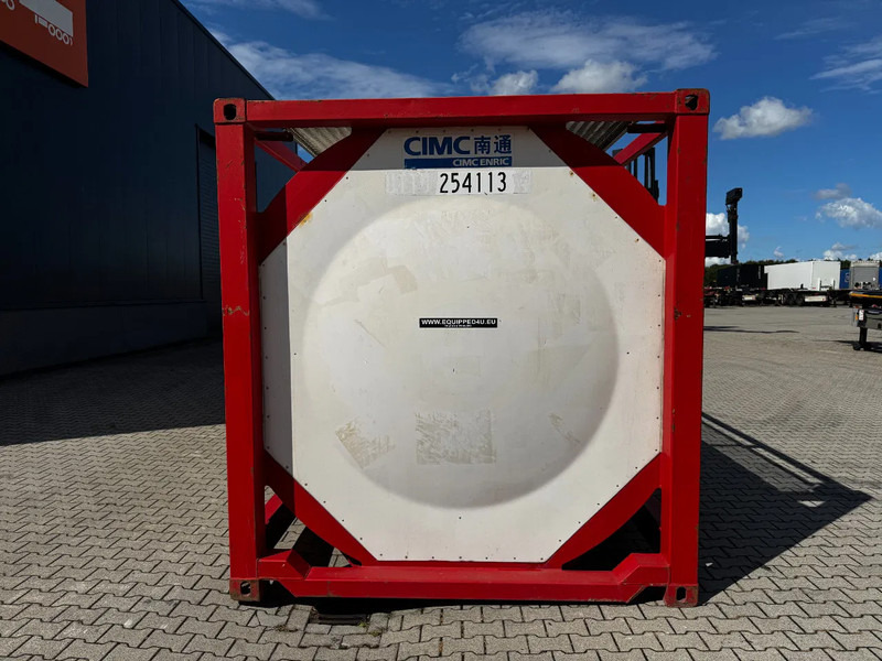 CIMC 20FT ISO, 25.050L / 1-COMP / 3 BAFFELS / T12 / 22K2 / 4 manholes / ADR valid until 11/2026 - Tankcontainer: das Bild 5 CIMC 20FT ISO, 25.050L / 1-COMP / 3 BAFFELS / T12 / 22K2 / 4 manholes / ADR valid until 11/2026 - Tankcontainer: das Bild 5