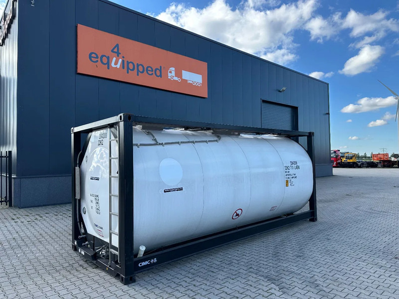 CIMC NEW / UNUSED, for FOOD STUFF or CHEMICAL, 20FT ISO, 25.030L, L4BN, UN Portable, T11, test: 1-2027 - Tankcontainer: das Bild 1 CIMC NEW / UNUSED, for FOOD STUFF or CHEMICAL, 20FT ISO, 25.030L, L4BN, UN Portable, T11, test: 1-2027 - Tankcontainer: das Bild 1