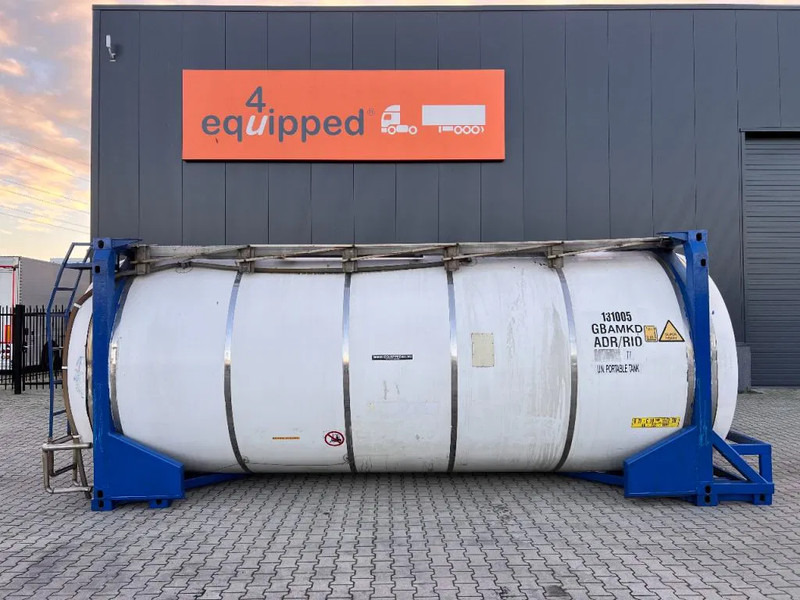 CPV 30.890L, steam heating, UN PORTABLE, T7, 5Y+CSC insp.: 02/2026 - Lagertank: das Bild 2 CPV 30.890L, steam heating, UN PORTABLE, T7, 5Y+CSC insp.: 02/2026 - Lagertank: das Bild 2