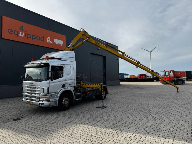 Scania P114-340 + HIAB 19-5 crane + remote / Euro-3 / 3 pedals / NL-truck / APK: 12-2025 - Autokran: das Bild 3 Scania P114-340 + HIAB 19-5 crane + remote / Euro-3 / 3 pedals / NL-truck / APK: 12-2025 - Autokran: das Bild 3