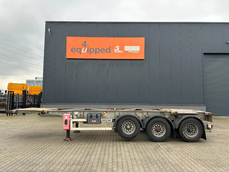 TURBO'S HOET 20FT/30FT, ADR (FL, AT), ALCOA, galvanized, BPW+DISC, liftaxle - Container/ Wechselfahrgestell Auflieger: das Bild 2 TURBO'S HOET 20FT/30FT, ADR (FL, AT), ALCOA, galvanized, BPW+DISC, liftaxle - Container/ Wechselfahrgestell Auflieger: das Bild 2