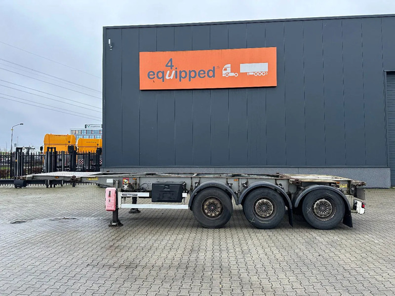 TURBO'S HOET 20FT/30FT, ADR (FL, AT), empty weight: 3.720kg, liftaxle, SAF disc - Container/ Wechselfahrgestell Auflieger: das Bild 1 TURBO'S HOET 20FT/30FT, ADR (FL, AT), empty weight: 3.720kg, liftaxle, SAF disc - Container/ Wechselfahrgestell Auflieger: das Bild 1
