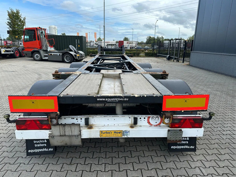 TURBOS HOET Turbo's Hoet 20FT HC GOOSENECK ADR CHASSIS / BPW + DISC / ADR (FL, AT, OX) / NL-trailer / APK / 2x available - Container/ Wechselfahrgestell Auflieger: das Bild 4 TURBOS HOET Turbo's Hoet 20FT HC GOOSENECK ADR CHASSIS / BPW + DISC / ADR (FL, AT, OX) / NL-trailer / APK / 2x available - Container/ Wechselfahrgestell Auflieger: das Bild 4