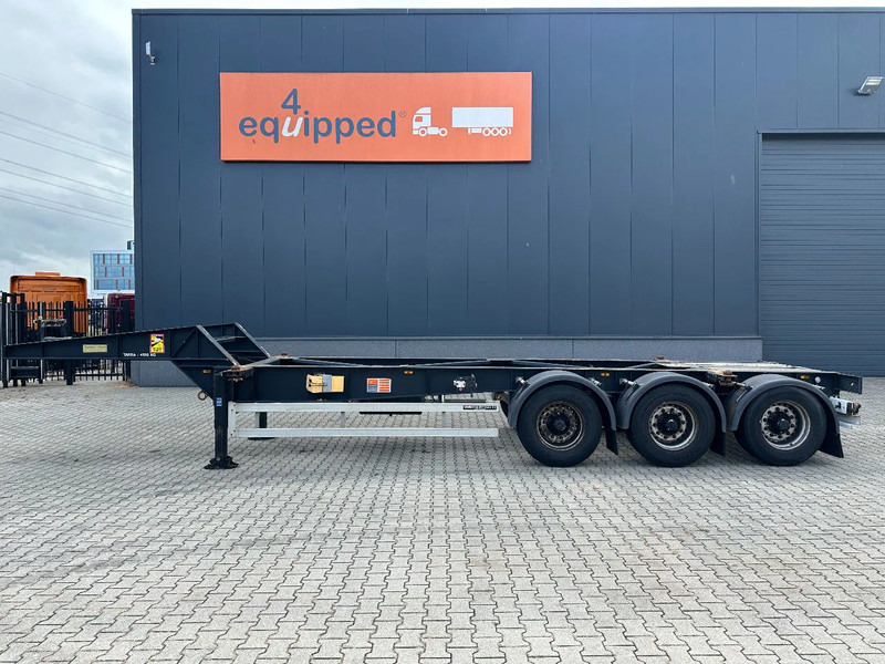 TURBOS HOET Turbo's Hoet 20FT HC GOOSENECK ADR CHASSIS / BPW + DISC / ADR (FL, AT, OX) / NL-trailer / APK / 2x available - Container/ Wechselfahrgestell Auflieger: das Bild 2 TURBOS HOET Turbo's Hoet 20FT HC GOOSENECK ADR CHASSIS / BPW + DISC / ADR (FL, AT, OX) / NL-trailer / APK / 2x available - Container/ Wechselfahrgestell Auflieger: das Bild 2