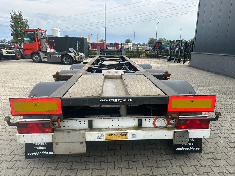TURBOS HOET Turbo's Hoet 20FT High Cube GOOSENECK ADR CHASSIS / BPW + DISC / ADR (FL, AT, OX) / NL- trailer / APK / 2x available - Container/ Wechselfahrgestell Auflieger: das Bild 4 TURBOS HOET Turbo's Hoet 20FT High Cube GOOSENECK ADR CHASSIS / BPW + DISC / ADR (FL, AT, OX) / NL- trailer / APK / 2x available - Container/ Wechselfahrgestell Auflieger: das Bild 4