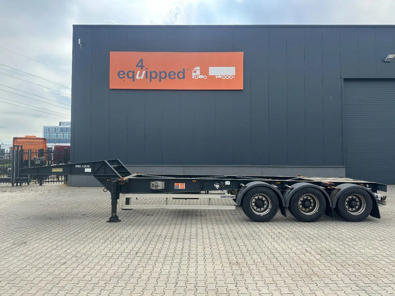 TURBOS HOET Turbo's Hoet 20FT High Cube GOOSENECK ADR CHASSIS / BPW + DISC / ADR (FL, AT, OX) / NL- trailer / APK / 2x available - Container/ Wechselfahrgestell Auflieger: das Bild 2 TURBOS HOET Turbo's Hoet 20FT High Cube GOOSENECK ADR CHASSIS / BPW + DISC / ADR (FL, AT, OX) / NL- trailer / APK / 2x available - Container/ Wechselfahrgestell Auflieger: das Bild 2