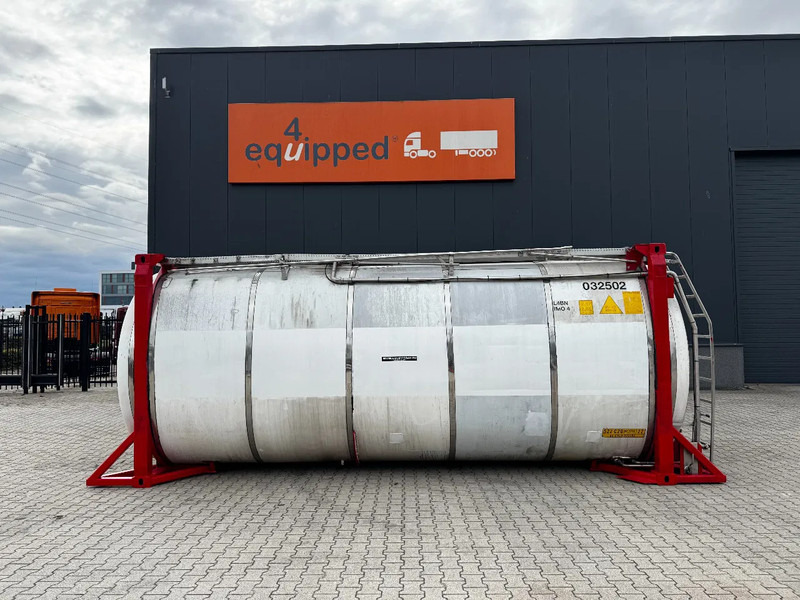 Van Hool 20FT SWAP BODY 30.800L, IMO-4, 5Y/CSC-inspection: 03-2028 - Tankcontainer: das Bild 2 Van Hool 20FT SWAP BODY 30.800L, IMO-4, 5Y/CSC-inspection: 03-2028 - Tankcontainer: das Bild 2