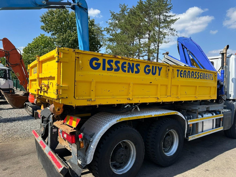 CONTAINER + CRANE FASSI F85.22 - 4m50 platform - 2x hydr - 2 extra hydr Functions for grabber + rotator - 5m70 total length - Hakenlift/ Absetzkipper System: das Bild 3 CONTAINER + CRANE FASSI F85.22 - 4m50 platform - 2x hydr - 2 extra hydr Functions for grabber + rotator - 5m70 total length - Hakenlift/ Absetzkipper System: das Bild 3