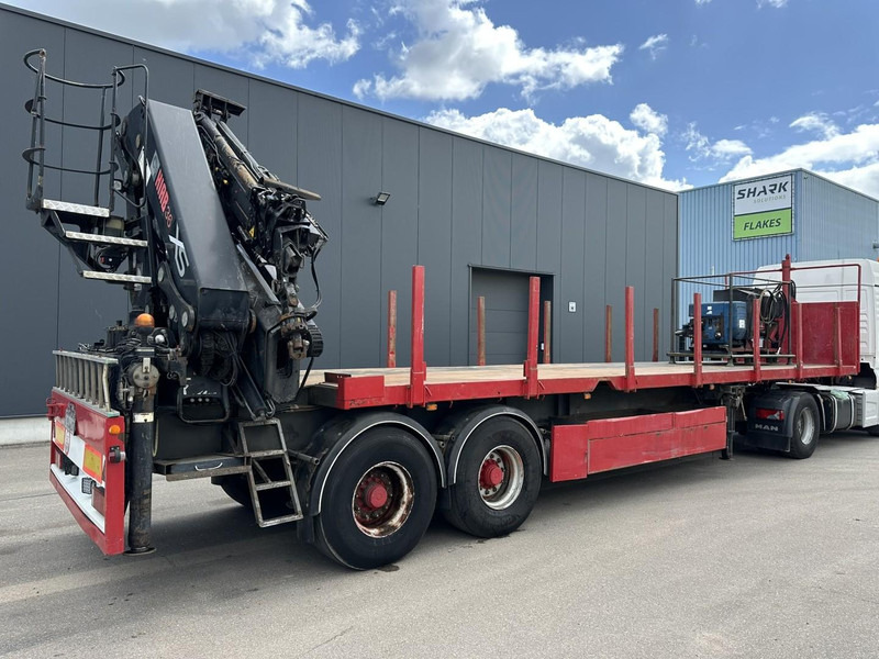 Kwb 2-AXLES PLATFORM + CRANE + HIAB 377 E-4 HIPRO + JIB 100X-3 + RADIO + ROTATOR - SAF axles - AIR SUSPENISION - BELGIAN REG. - Pritschenauflieger/ Plattformauflieger: das Bild 1 Kwb 2-AXLES PLATFORM + CRANE + HIAB 377 E-4 HIPRO + JIB 100X-3 + RADIO + ROTATOR - SAF axles - AIR SUSPENISION - BELGIAN REG. - Pritschenauflieger/ Plattformauflieger: das Bild 1