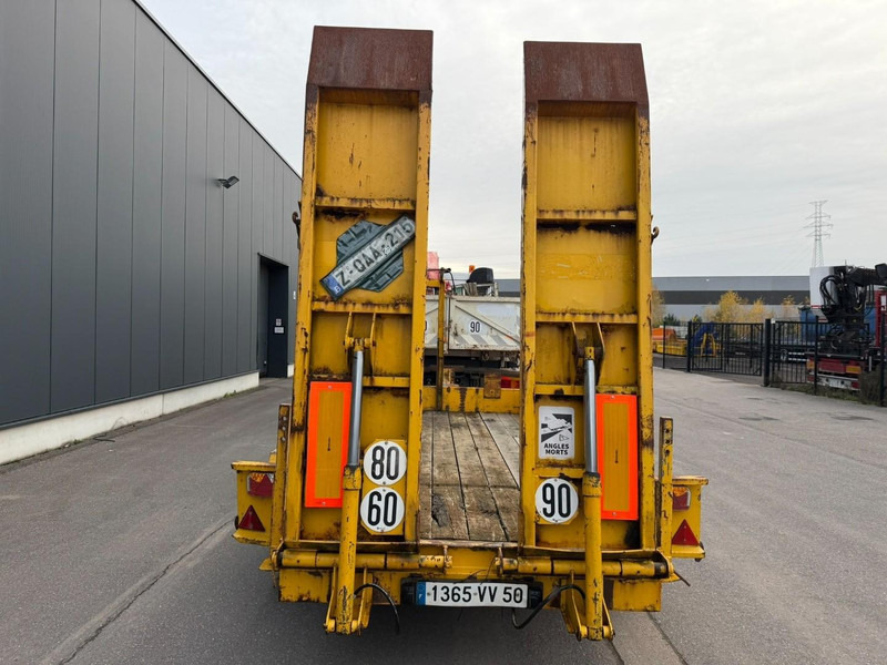 Louault R2CAS06 6T LOWLOADER / TIEFLADER / PORTE CHAR - HYDR RAMPS - STEEL SPRING / LAMES / BLATT - Tieflader Anhänger: das Bild 4 Louault R2CAS06 6T LOWLOADER / TIEFLADER / PORTE CHAR - HYDR RAMPS - STEEL SPRING / LAMES / BLATT - Tieflader Anhänger: das Bild 4