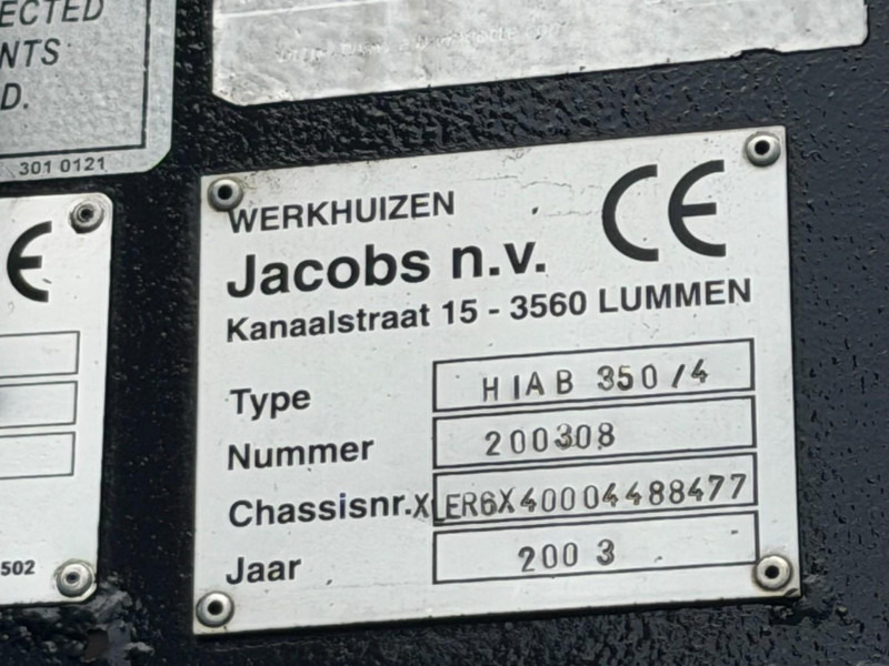 Scania 164L-480 V8 6x4 + CRANE HIAB 350-4 + JIB 90-4 - *TOP CONDITION* - ROTATOR - RADIO - RETARDER - STEEL SPRING / HUB REDUCTION - BE TRUCK - Autokran: das Bild 5 Scania 164L-480 V8 6x4 + CRANE HIAB 350-4 + JIB 90-4 - *TOP CONDITION* - ROTATOR - RADIO - RETARDER - STEEL SPRING / HUB REDUCTION - BE TRUCK - Autokran: das Bild 5