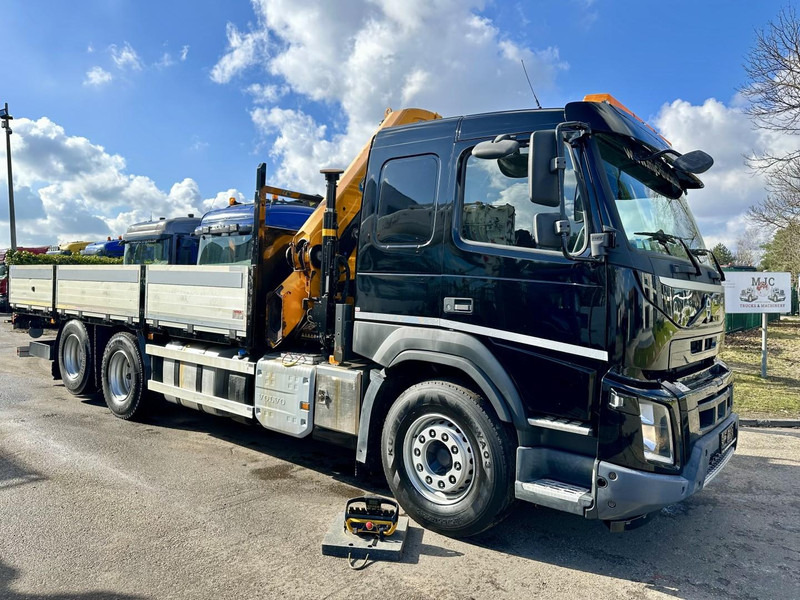 Volvo FMX 370 6x2 PRITSCHE 6M35 + KRAN EFFER 215/6S -*127.000km* - LIFT AXLE - DOUBLE WHEELS - I SHIFT - EURO 6 - BE PAPERS - Pritsche LKW, Autokran: das Bild 1 Volvo FMX 370 6x2 PRITSCHE 6M35 + KRAN EFFER 215/6S -*127.000km* - LIFT AXLE - DOUBLE WHEELS - I SHIFT - EURO 6 - BE PAPERS - Pritsche LKW, Autokran: das Bild 1