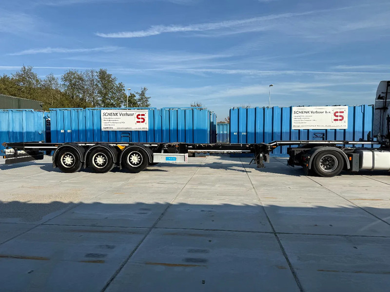 D-Tec Flexitrailer 3x Extandable / For all sizes container/tyres all 80%/Holland Trailer - Container/ Wechselfahrgestell Auflieger: das Bild 3 D-Tec Flexitrailer 3x Extandable / For all sizes container/tyres all 80%/Holland Trailer - Container/ Wechselfahrgestell Auflieger: das Bild 3