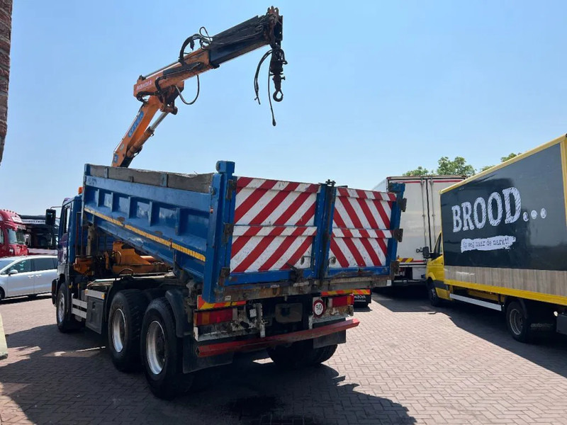 MAN 33 FE 33.410 6X4 KRAAN + KIPPER EURO 2 BLADGEVEERD - Kipper, Autokran: das Bild 3 MAN 33 FE 33.410 6X4 KRAAN + KIPPER EURO 2 BLADGEVEERD - Kipper, Autokran: das Bild 3