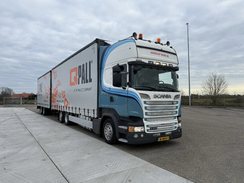 Scania R450 R450 6X2 Topline / mit 2007 Anhanger / SCR-only / Retarder / APK-TUV 4-2026 - Plane LKW: das Bild 1 Scania R450 R450 6X2 Topline / mit 2007 Anhanger / SCR-only / Retarder / APK-TUV 4-2026 - Plane LKW: das Bild 1