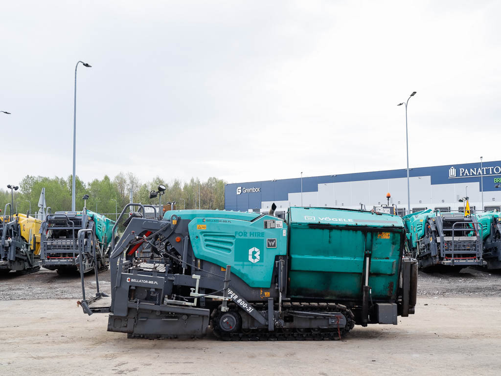 VÖGELE SUPER 800-3i - Asphaltfertiger/ Straßenfertiger: das Bild 5 VÖGELE SUPER 800-3i - Asphaltfertiger/ Straßenfertiger: das Bild 5