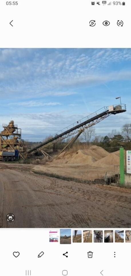 Förderbänd Bleichert 650mm × 40m Schwenkband: das Bild 6 Förderbänd Bleichert 650mm × 40m Schwenkband: das Bild 6