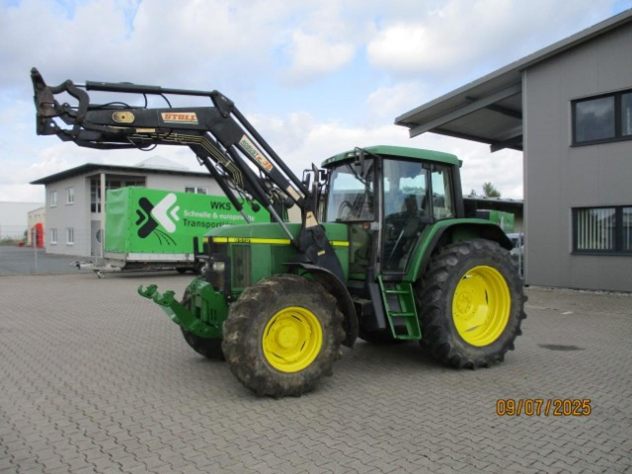 John Deere 6610 TLS - Traktor: das Bild 1 John Deere 6610 TLS - Traktor: das Bild 1