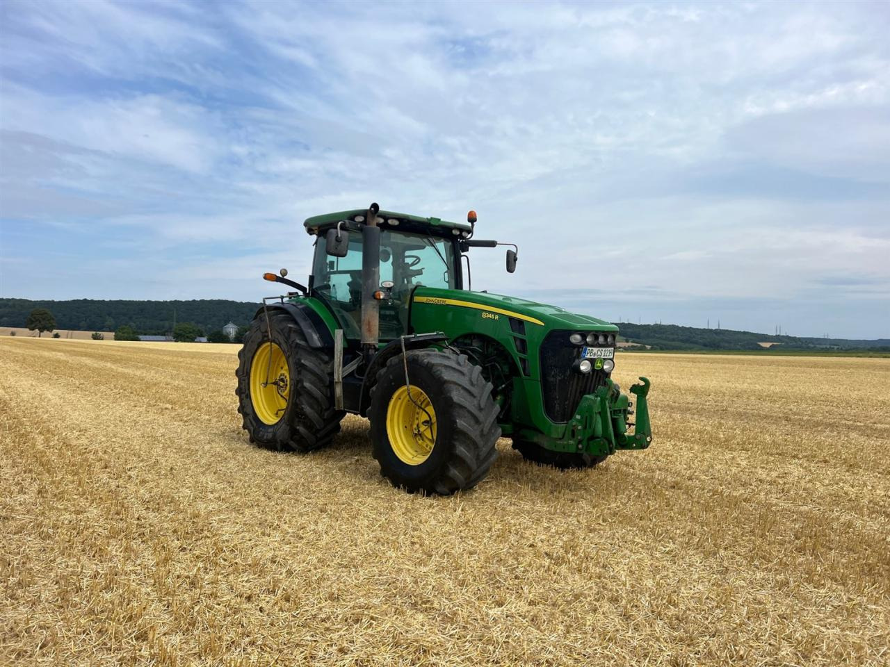 John Deere 8345 R - Traktor: das Bild 1 John Deere 8345 R - Traktor: das Bild 1
