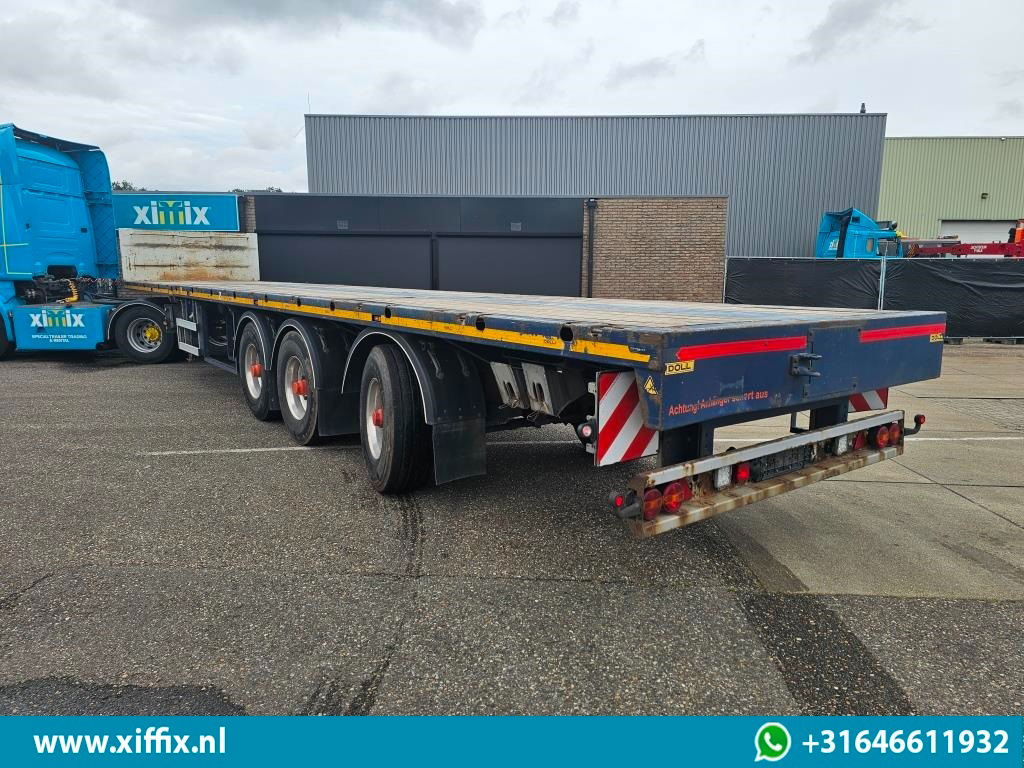 Doll 3-ass. Vlakke uitschuifbare oplegger / Naloop gestuurd - Pritschenauflieger/ Plattformauflieger: das Bild 4 Doll 3-ass. Vlakke uitschuifbare oplegger / Naloop gestuurd - Pritschenauflieger/ Plattformauflieger: das Bild 4