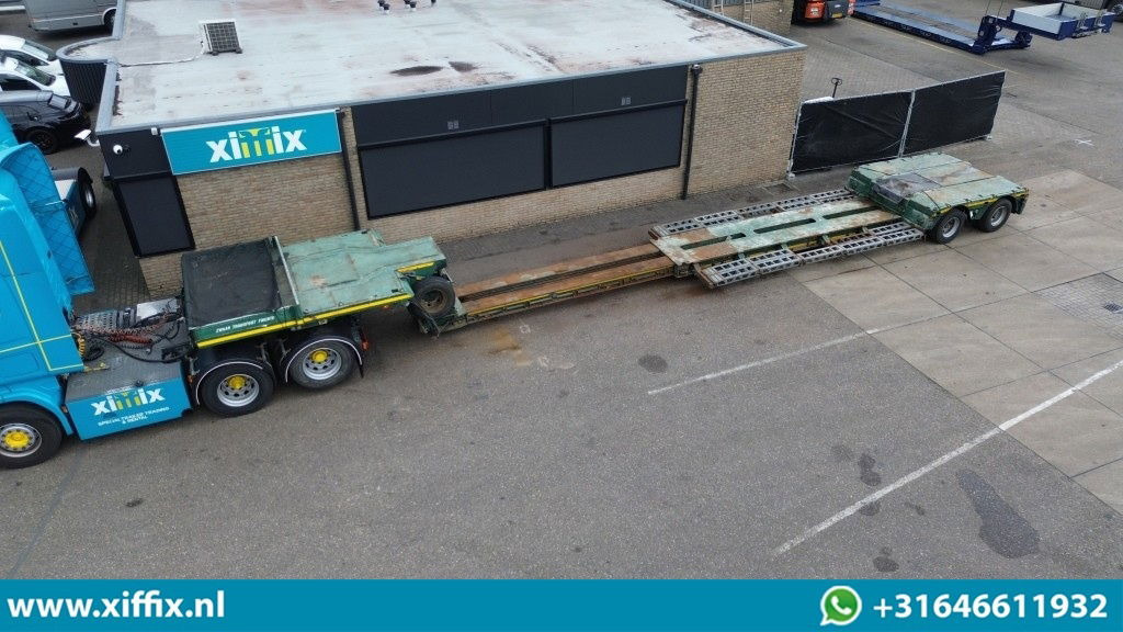 Faymonville 2-ass. Uitschuifbare dieplader met afneembare zwanenhals / 2x gestuu - Tieflader Auflieger: das Bild 1 Faymonville 2-ass. Uitschuifbare dieplader met afneembare zwanenhals / 2x gestuu - Tieflader Auflieger: das Bild 1