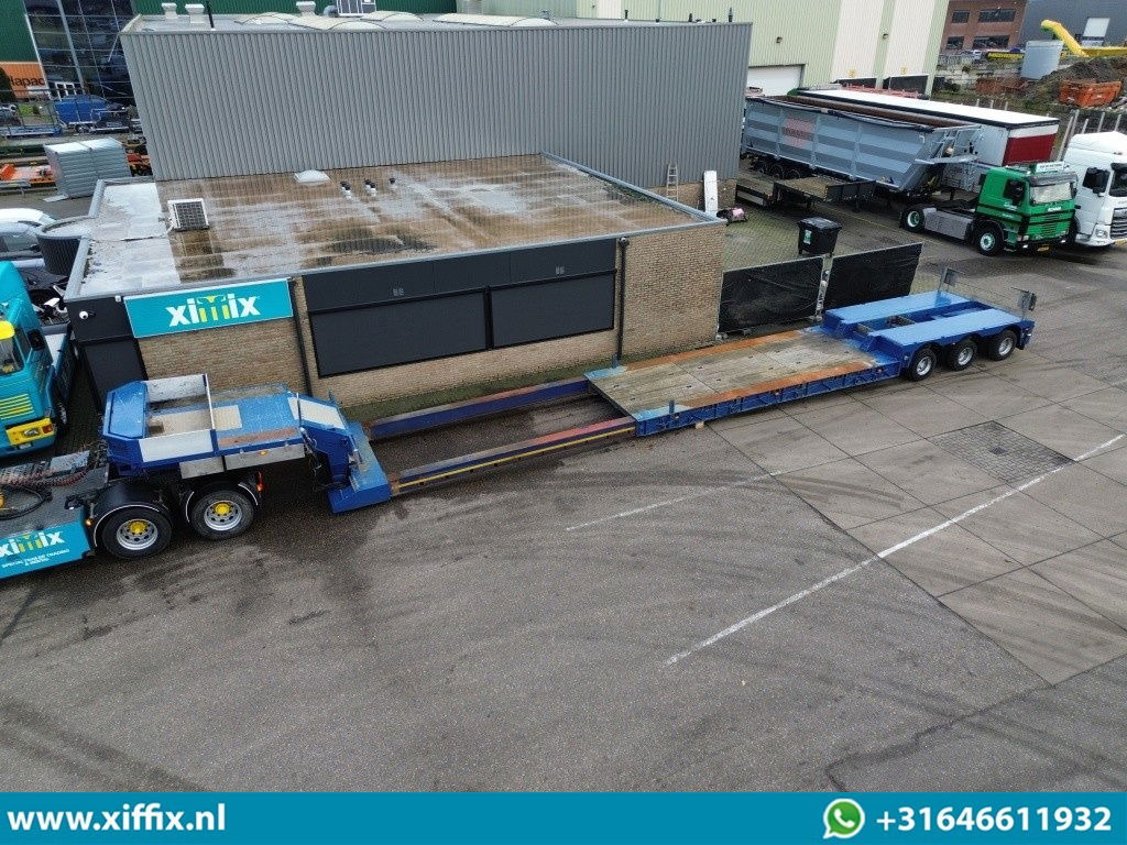 Nooteboom 3-ass. Uitschuifbare dieplader met afneembare nek / 3x gestuurd / 274 cm. Breed - Tieflader Auflieger: das Bild 1 Nooteboom 3-ass. Uitschuifbare dieplader met afneembare nek / 3x gestuurd / 274 cm. Breed - Tieflader Auflieger: das Bild 1