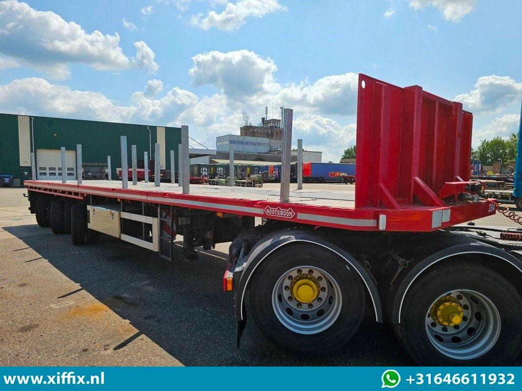 Pritschenauflieger/ Plattformauflieger Nooteboom 3-ass. Vlakke dubbel 2x uitschuifbare oplegger / 3x gestuurd: das Bild 8 Pritschenauflieger/ Plattformauflieger Nooteboom 3-ass. Vlakke dubbel 2x uitschuifbare oplegger / 3x gestuurd: das Bild 8