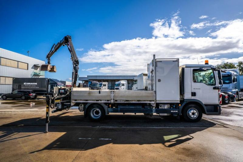 MAN TGL 12.190 BL + HIAB 055 D-1 HIDUO - Pritsche LKW, Autokran: das Bild 3 MAN TGL 12.190 BL + HIAB 055 D-1 HIDUO - Pritsche LKW, Autokran: das Bild 3