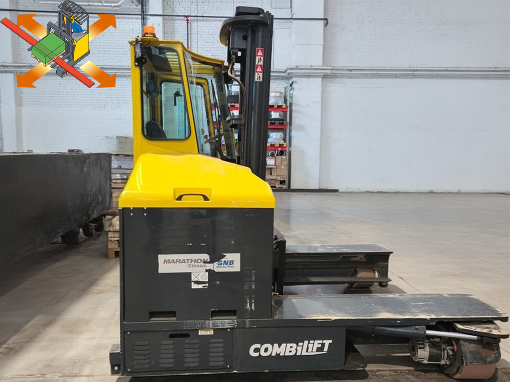 Combilift C4000ET - TRIPLEX - Vierwegstapler: das Bild 1 Combilift C4000ET - TRIPLEX - Vierwegstapler: das Bild 1