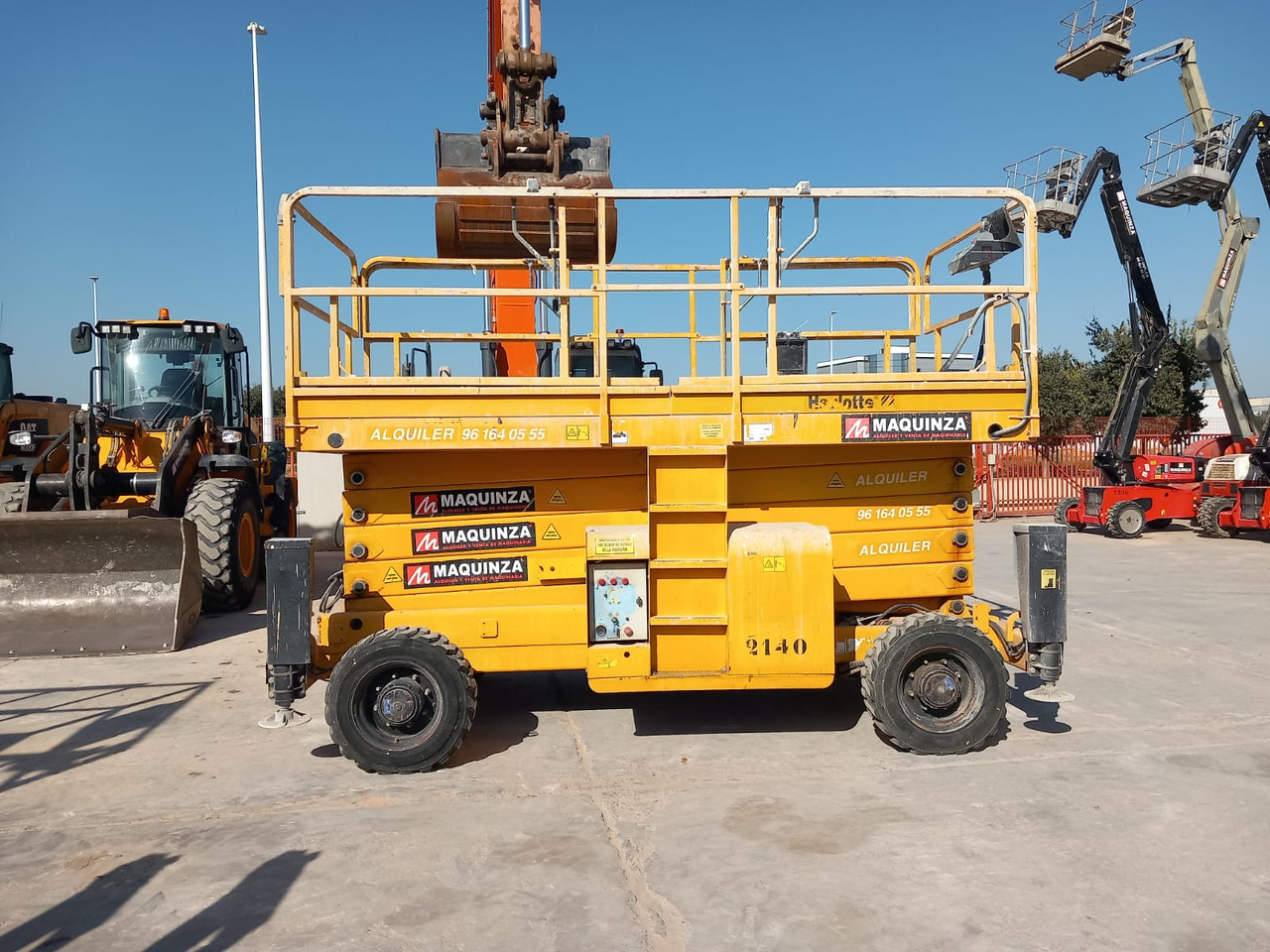 HAULOTTE H18SX - Scherenbühne: das Bild 1 HAULOTTE H18SX - Scherenbühne: das Bild 1